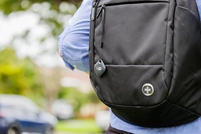 Crimsafe Backpack Smart Tag Landscape Person